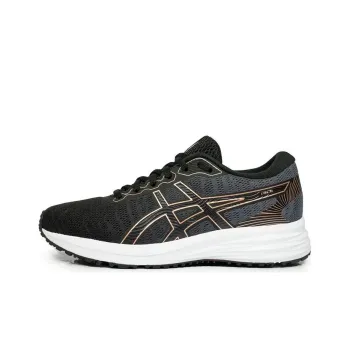 Asics Taikai Breathable Lightweight And Wear-Resistant Low-Top Running Shoes Women's Black Gray Color