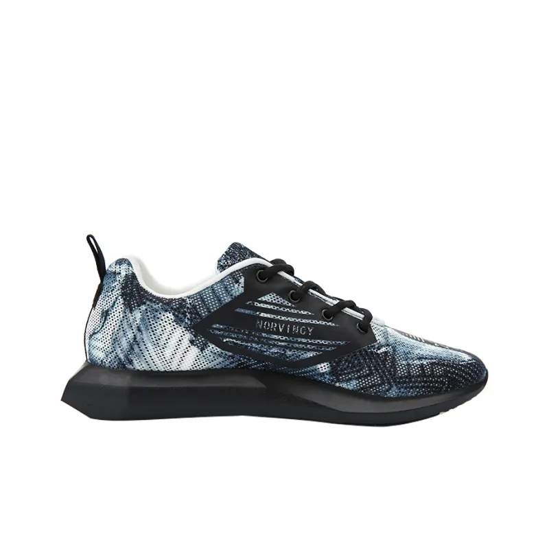 NORVINCY Breathable Low Top Running Shoes Unisex Ink Blue-1