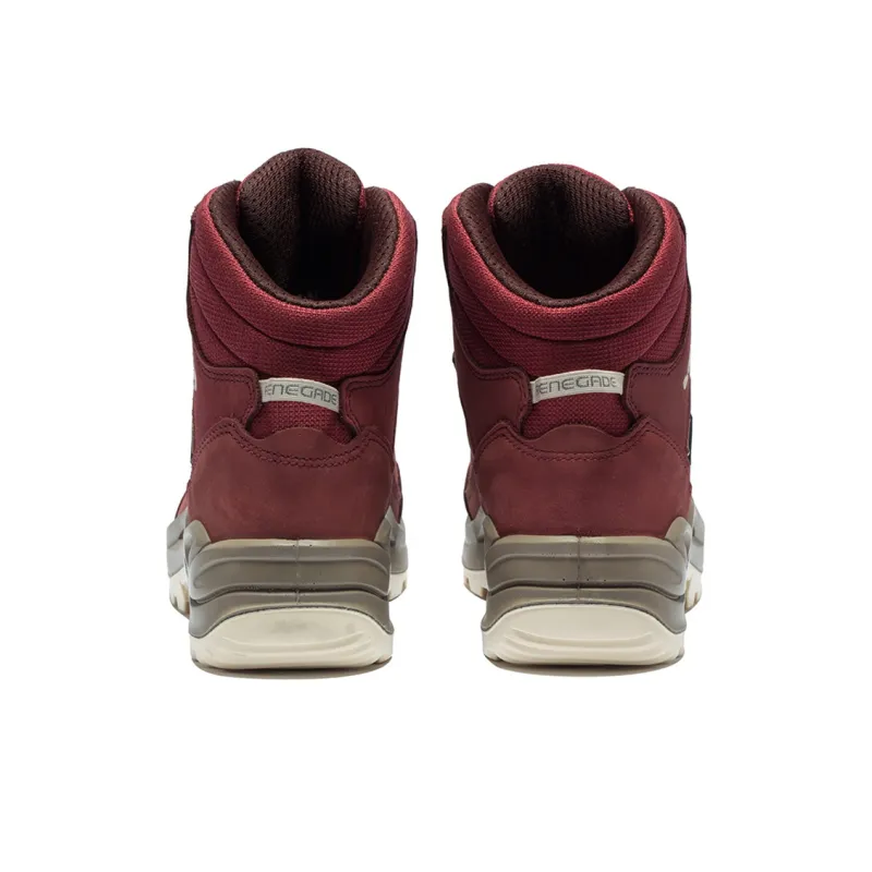 Lowa Renegade Hiking / Trekking Shoes Women's Mid Top Spicy Pepper Red-4