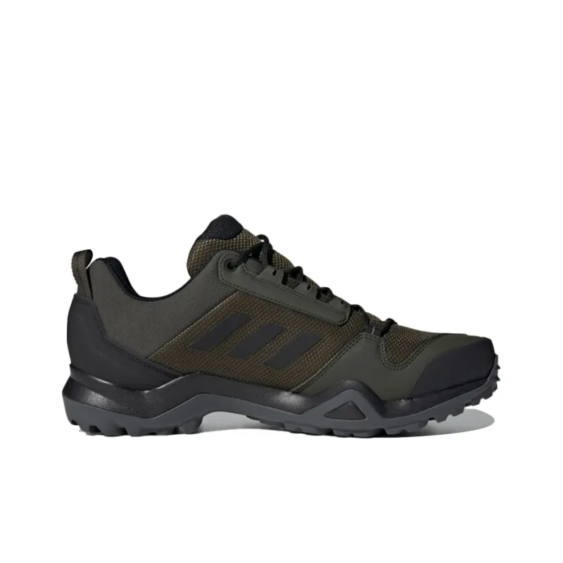 Adidas Terrex AX3 GTX Anti Slip Wear Resistant Low Top Outdoor Shoes Men's Green Black-1