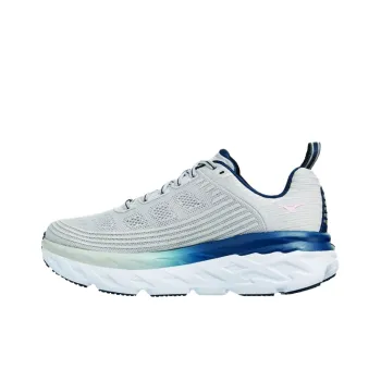 HOKA ONE ONE Bondi 6 Running Shoes Women's Low Top White