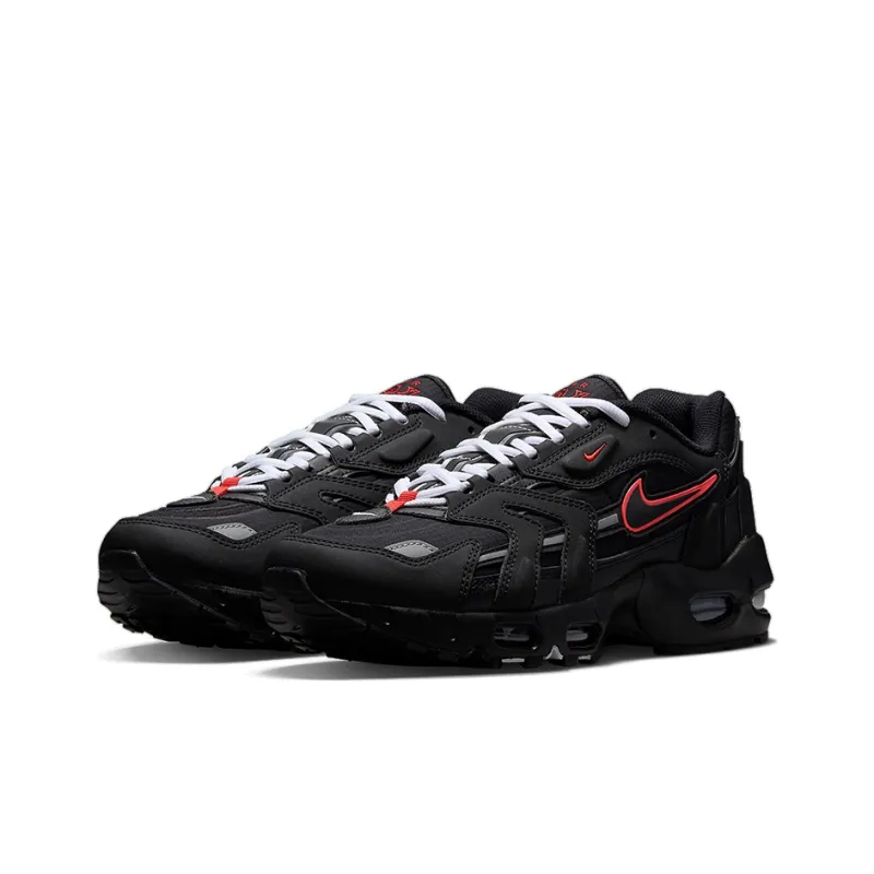 Nike Air Max 96 Ii Black Sport Red-2