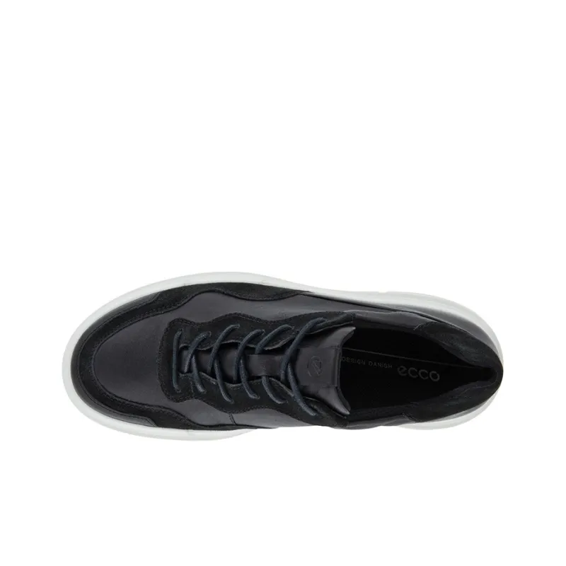 Ecco Soft X Skateboard Shoes Women's Black-2