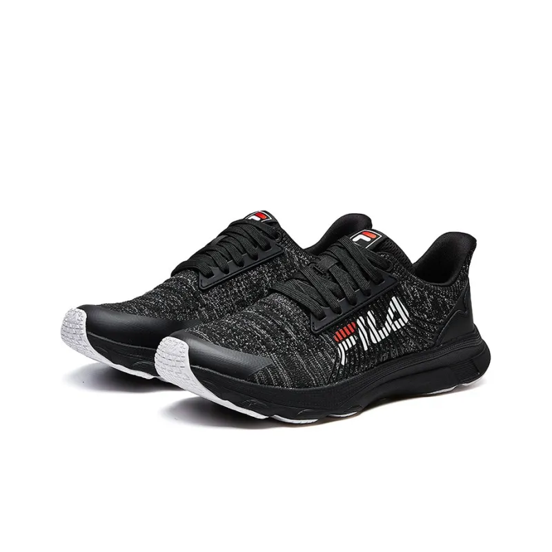 FILA Surround Surround Low-Top Running Shoes Men's Black-2