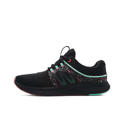 Under Armour Charged Breathe Casual Shoes Women's Low-Top Black/Green