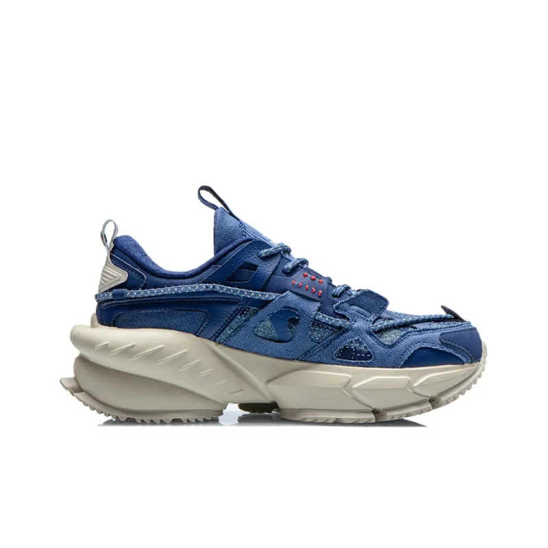 LiNing Running Shoes Men's Navy-1
