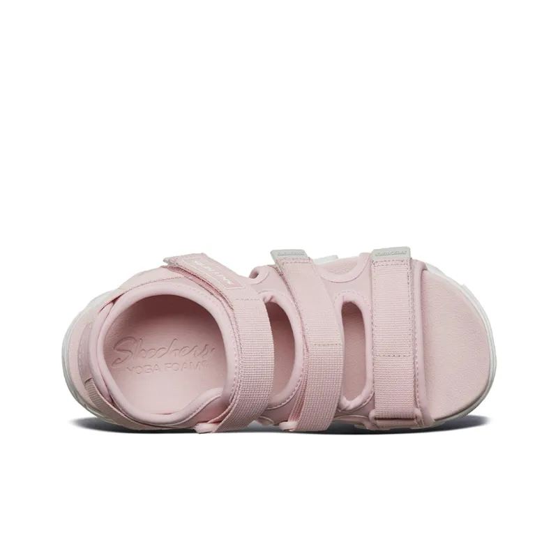 Skechers D Lites 2.0 Sandals Pink Women's-3