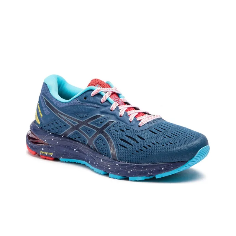 Asics Gel-Cumulus 20 Wear-Resistant Low-Top Running Shoes Women's Blue-2