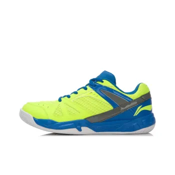 LiNing Support Low-Top Running Shoes Unisex Green Blue