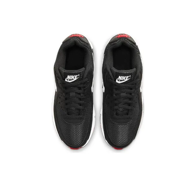Nike Air Max 90 Dark Smoke Grey Black University Red White GS-3
