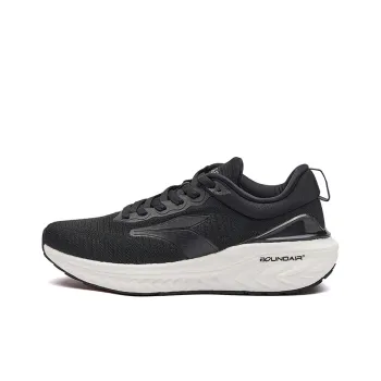 361° Popping Foam Cushioning Lightweight Low Top Running Shoes Men's Obsidian Black