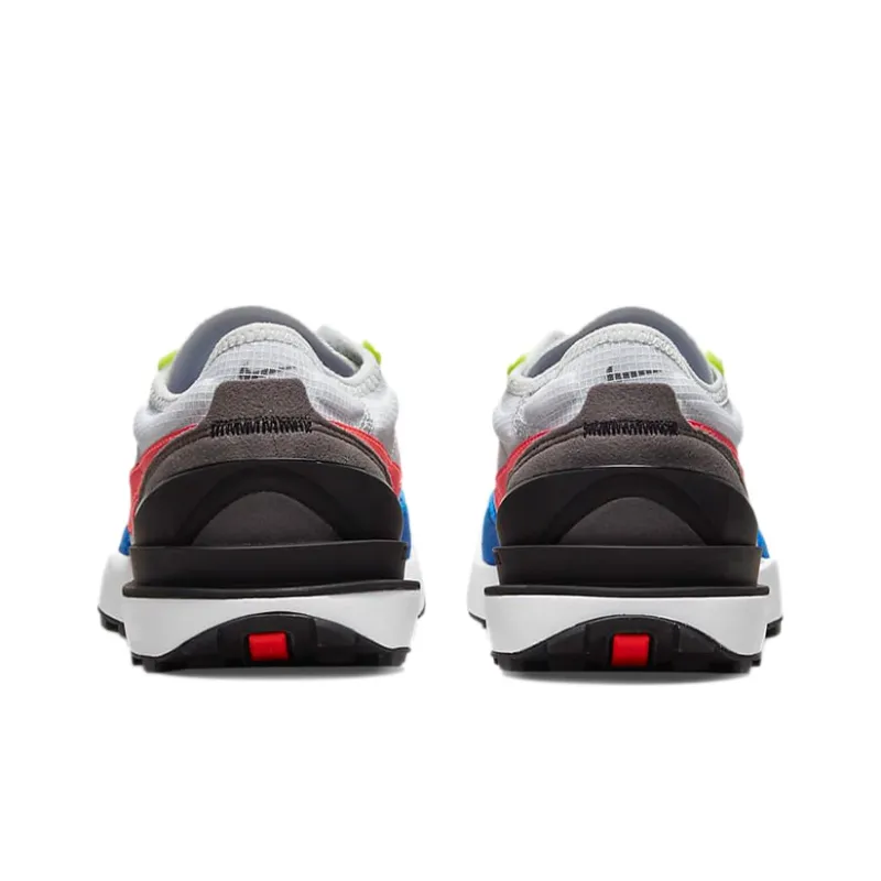 Nike Kids Waffle One "White Bright Crimson" Sneakers-4
