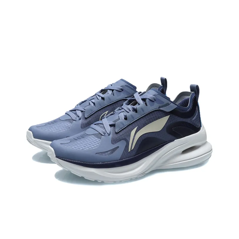 LiNing Cushioning Support Low Top Running Shoes Unisex Starry Blue-2