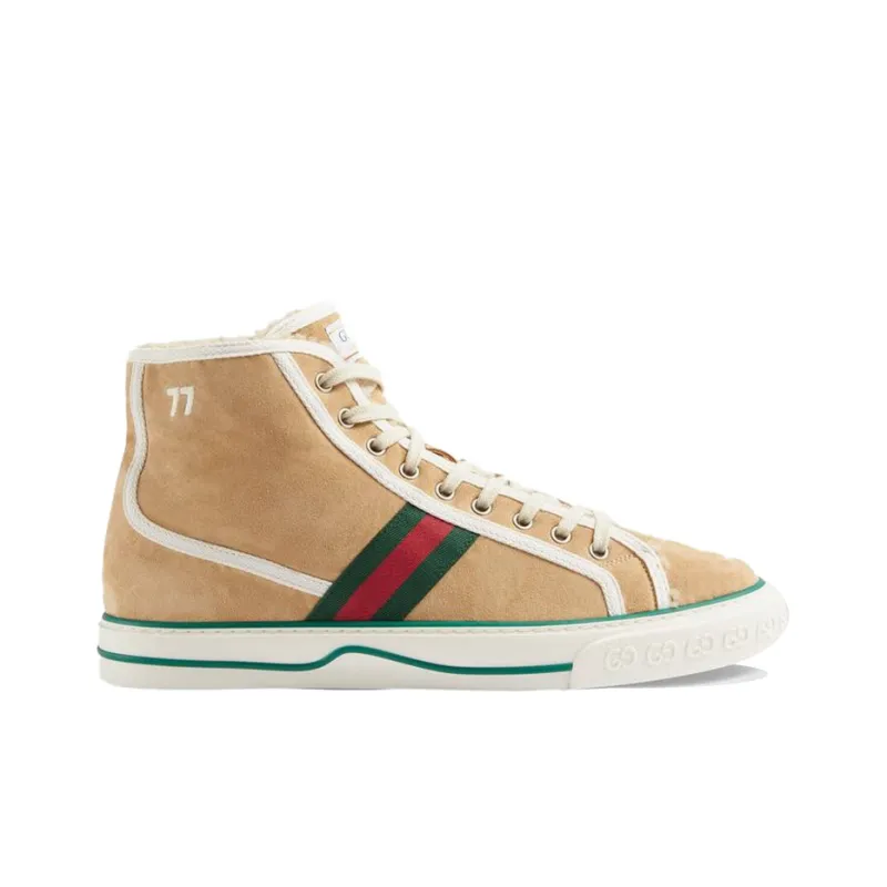 GUCCI Tennis 1977 High 'Beige'-1