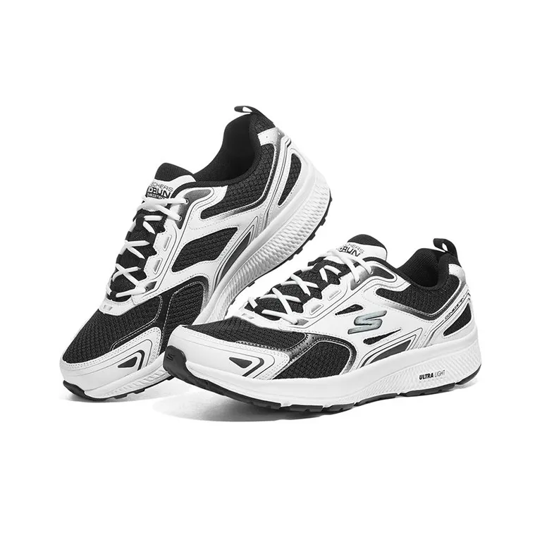 Skechers Go Run Consistent 'Black Silver'-2