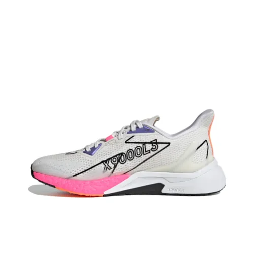 Adidas X9000l3 Running Shoes Women's Low-Top White/Gray/Silver