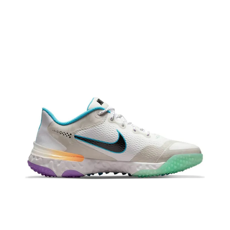 Nike Alpha Huarache Elite 3 Turf White Peach Cream-1