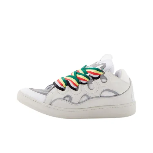 Lanvin Curb Sneaker Skate shoes White Multicolor