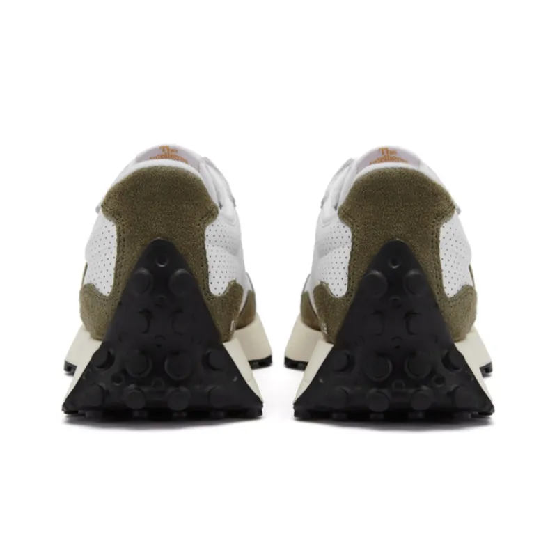 New Balance 327 White Yellow Olive-3