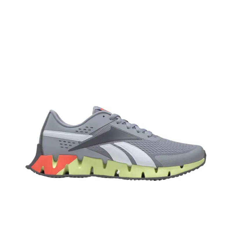 Reebok Zig Dynamica 2 Running Shoes Men Low-Top Gray/Green-1