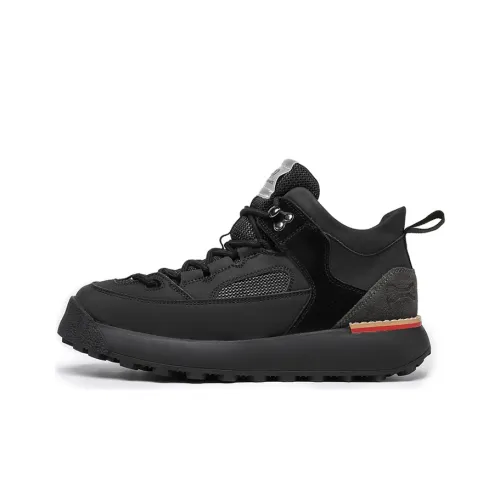 Jeep Casual Shoes Men Mid-Top Black