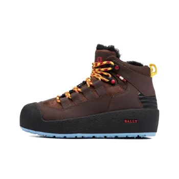 BALLY High Top Casual Shoes Women's Umber