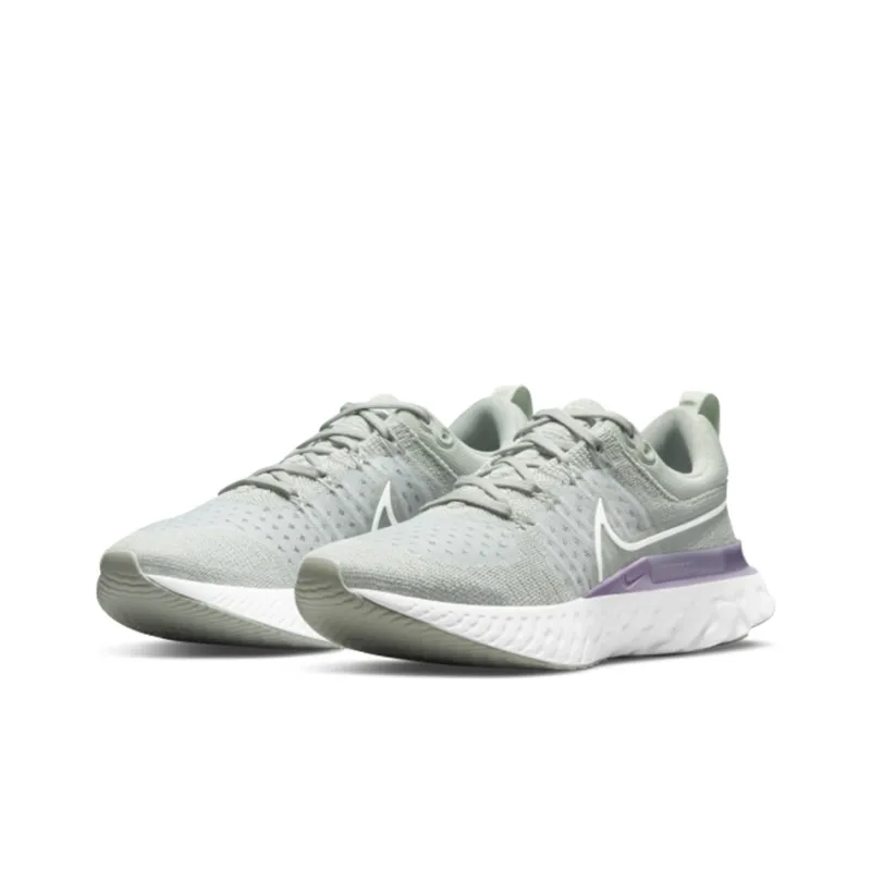 Nike React Infinity Run Flyknit 2 Light Silver Lilac Women's-2