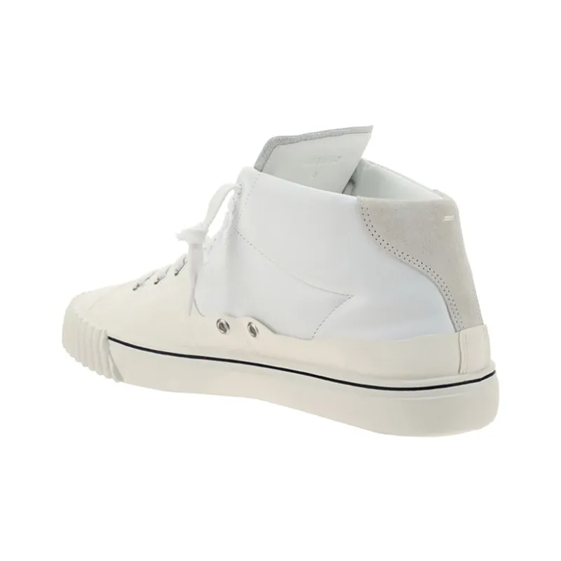 Maison Margiela Logo Patch High-Top Sneakers-3