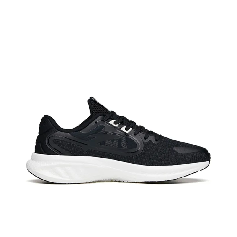 Anta Martian Foam Anti-Slip Wear-Resistant Low-Top Running Shoes Men's Black-1