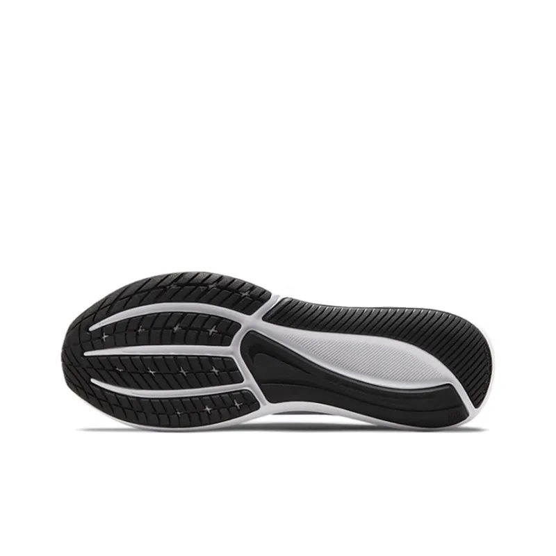 Nike Star Runner 3 Cushioning Anti Slip Wear Resistant Breathability Low Top Running Shoes GS Gray Black Pink-5