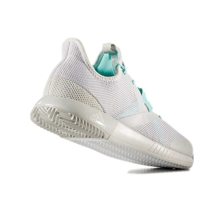 Adidas Adizero Defiant Bounce Anti-Slip Wear-Resistant Low-Top Tennis Shoes Women's White-4
