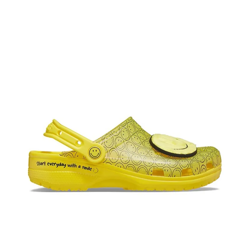 Crocs Classic Clog Translucent Smiley-1