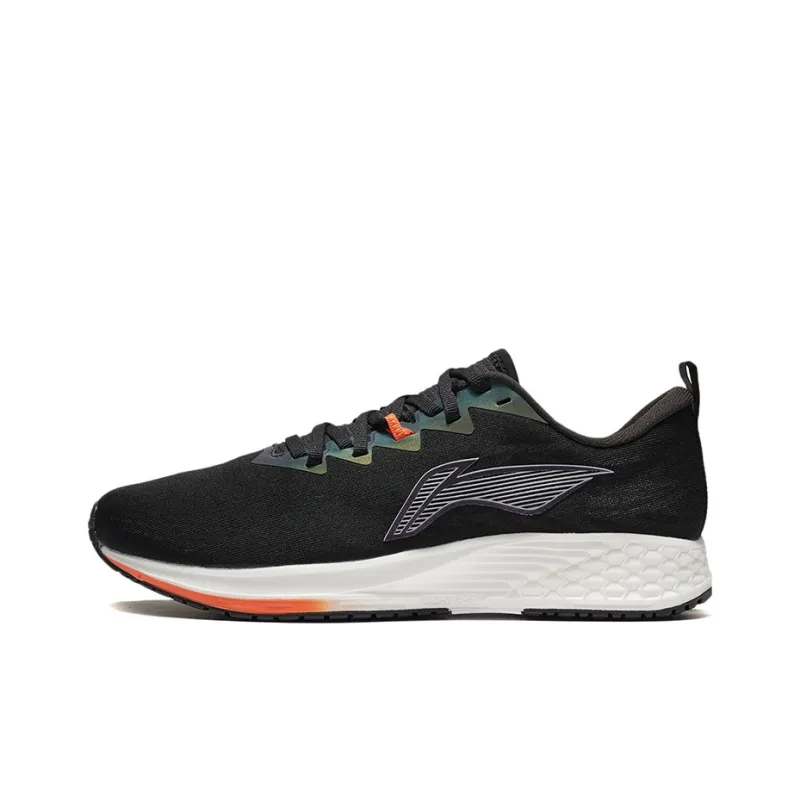 LiNing Red Hare 4 Low Top Running Shoes Men's Black-0