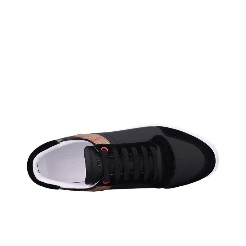 Burberry Reeth Sneaker Black Beige-2