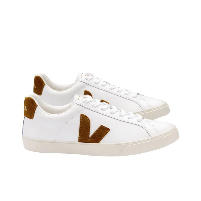 VEJA Esplar Leather 'White Camel' Women's-3