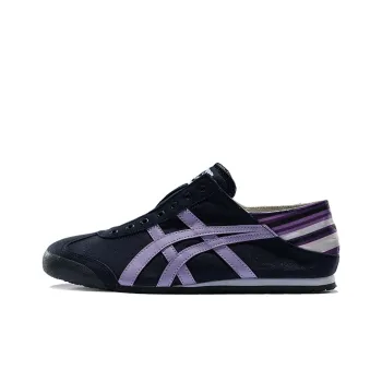 Onitsuka Tiger MEXICO 66 Paraty Abrasion Resistant Low Top Casual Shoes Unisex Blue Black Purple
