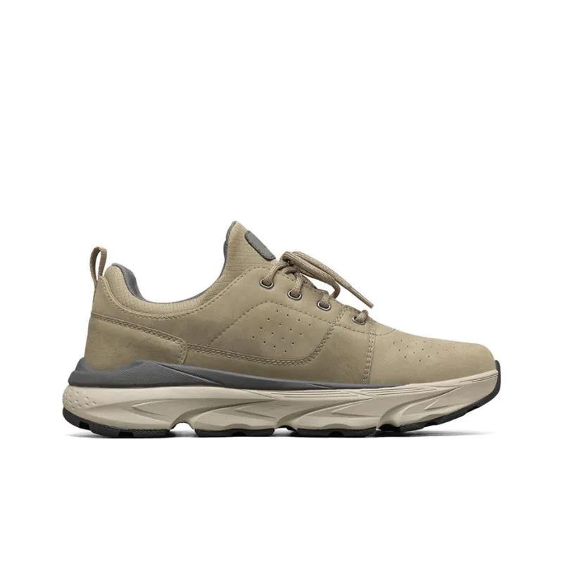 Skechers Delmont Cushioning Anti Slip And Wear Resistant Low Top Running Shoes Men's Sand-1