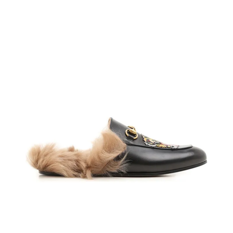 GUCCI Closed Toe Slippers Men's Black-1