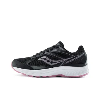 Saucony Cohesion 14 Running Shoes Women's Low Top Black Pink Red
