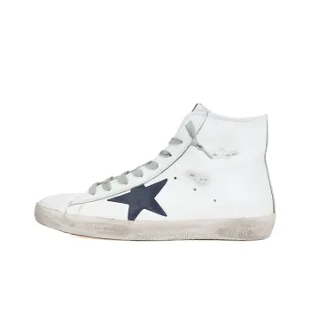 Golden Goose Francy Stylish Skateboarding Shoes Men's White