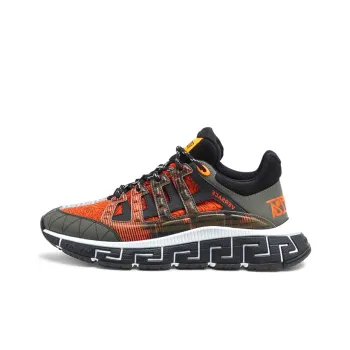 VERSACE Trigreca Bright Orange Black Grey
