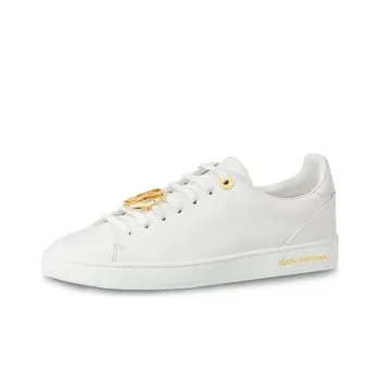 LOUIS VUITTON Lv Frontrow Sports Shoes 'White Yellow' Women's