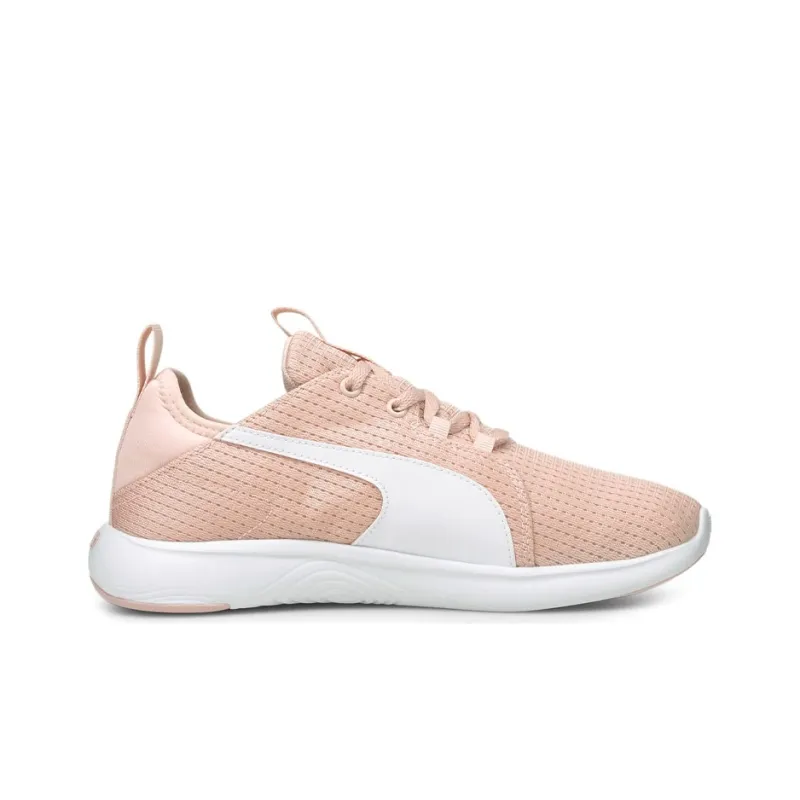 PUMA Axelion LS Cushioned Slip-Resistant Low-Top Running Shoes Women's Lotus Pink-1