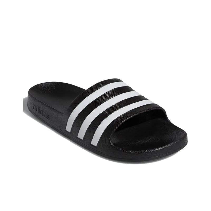 Adidas Adilette Aqua Slides 'Black White' Women's-2