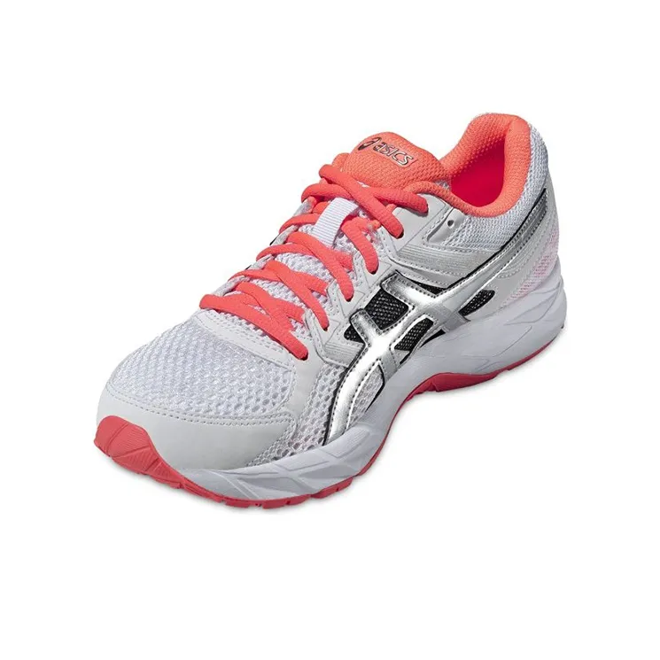 Asics Gel-Contend 3 Low-Top Running Shoes Women's White Orange-2