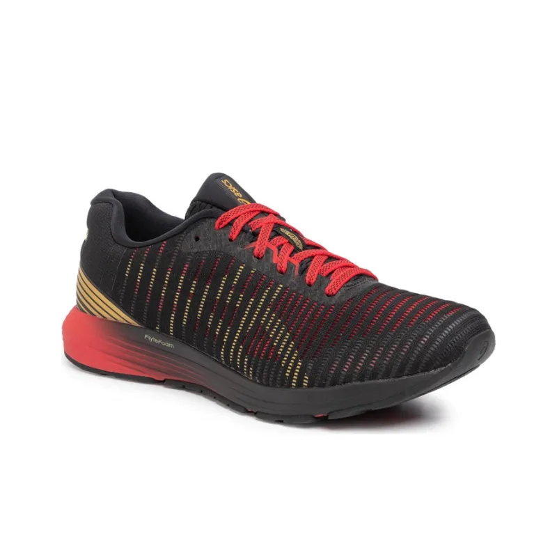 Asics Dynaflyte 3 Running Shoes Men Low Top Black/Red-1