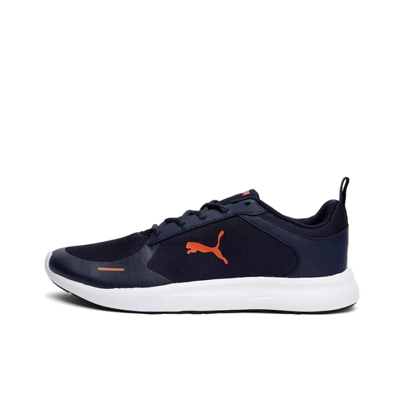 PUMA Jaunt Running Shoes Unisex Low-Top Blue/Orange-0