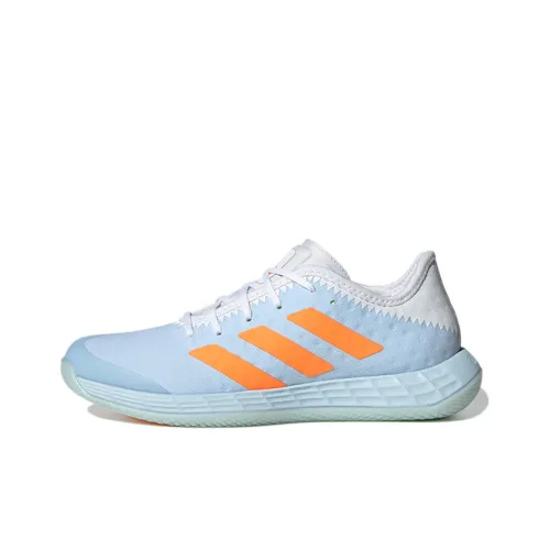 Adidas Adizero Fastcourt Running Shoes Women's Low-Top Light Blue