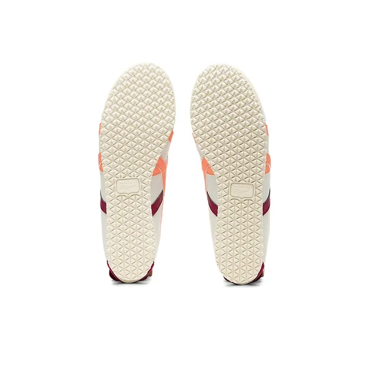 Onitsuka Tiger Mexico 66 Slip On 'White Burgundy Orange' Women's-5