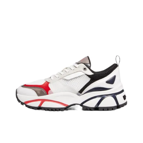 MICHAEL KORS Ethan Cushioning Anti-Slip And Wear-Resistant Low-Top Casual Shoes Men's White